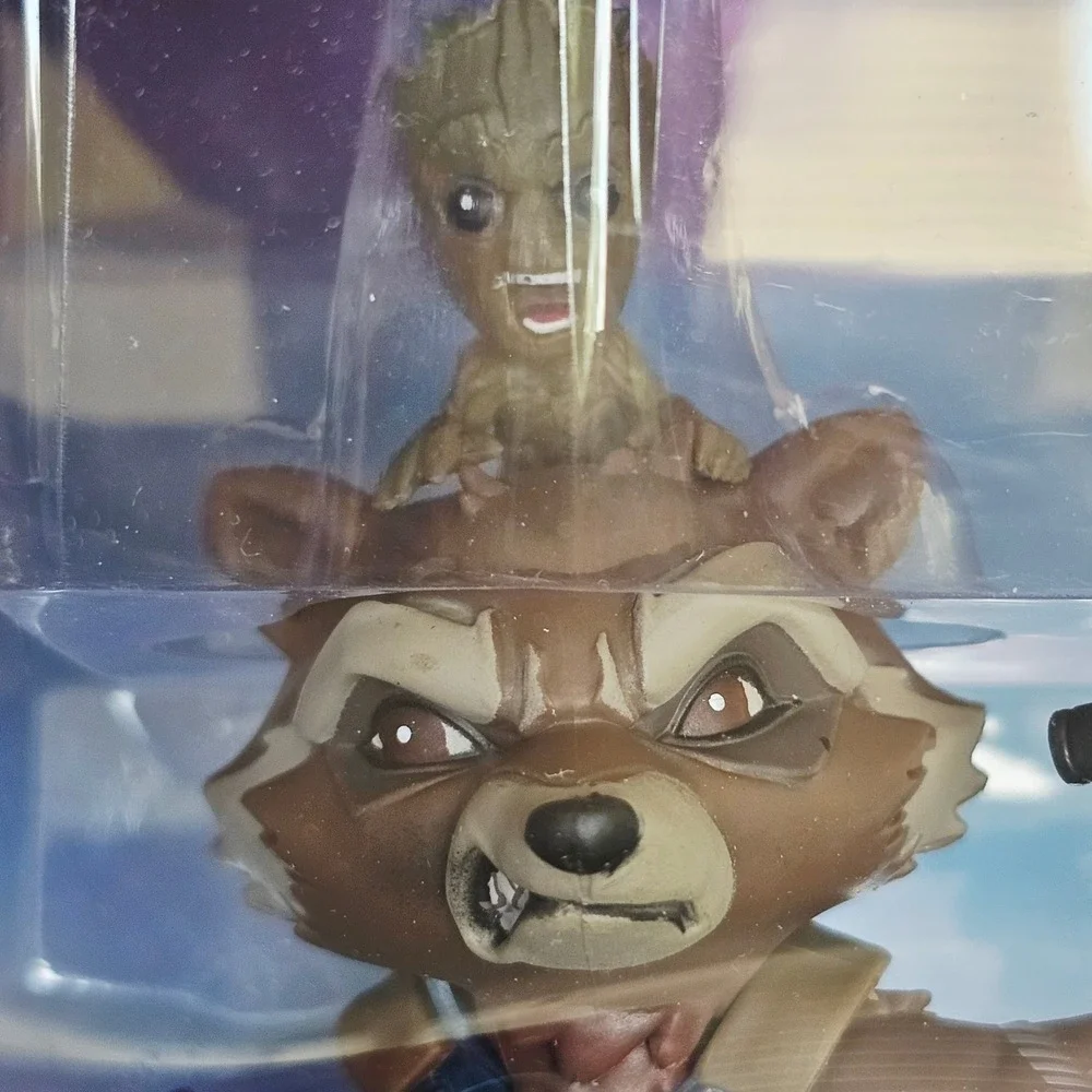 Marvels Guardians of the Galaxy Vol2 Rocket & Groot Action Figure Q Fig NIB 1185